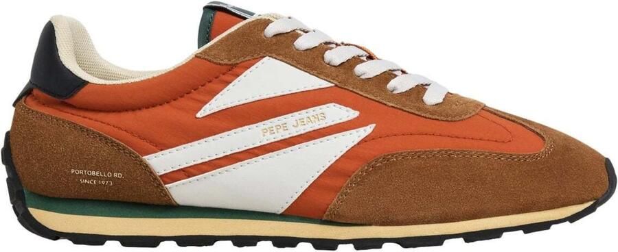 Pepe Jeans Sneakers laag 'Jason Retro' navy bruin donkeroranje offwhite - Foto 6