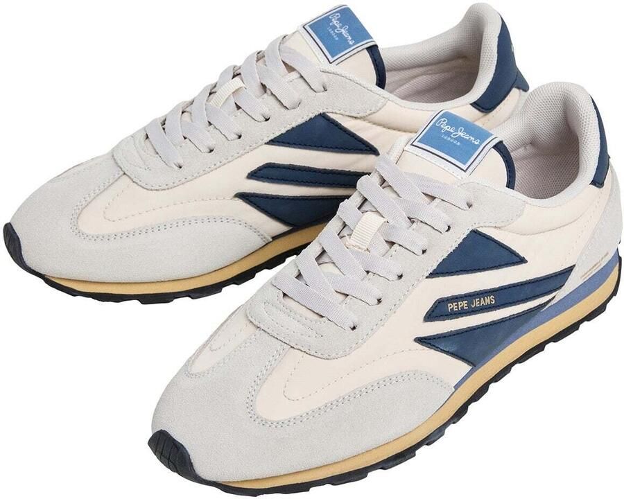 Pepe Jeans Sneakers laag 'Jason Retro' navy offwhite - Foto 3