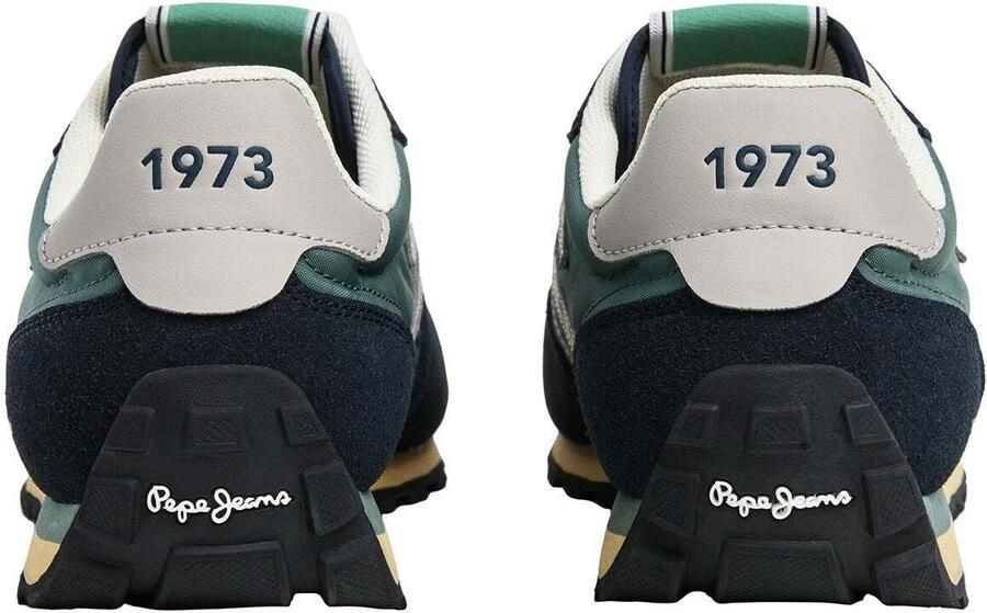 Pepe Jeans Sneakers laag 'Jason Streem' navy lichtgrijs smaragd - Foto 4
