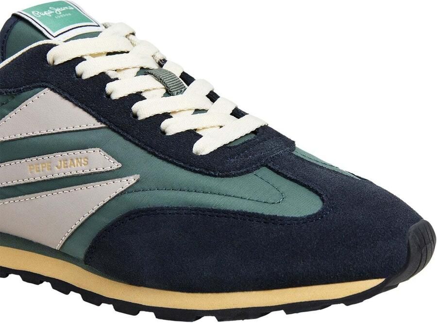 Pepe Jeans Sneakers laag 'Jason Streem' navy lichtgrijs smaragd - Foto 7