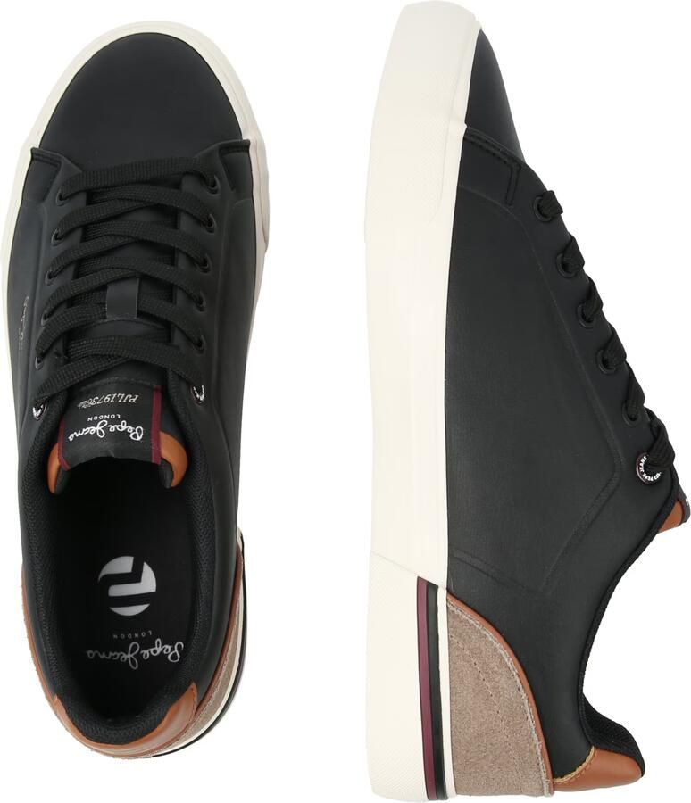 Pepe Jeans Sneakers laag 'KENTON CAMPUS M' donkerblauw bruin - Foto 3