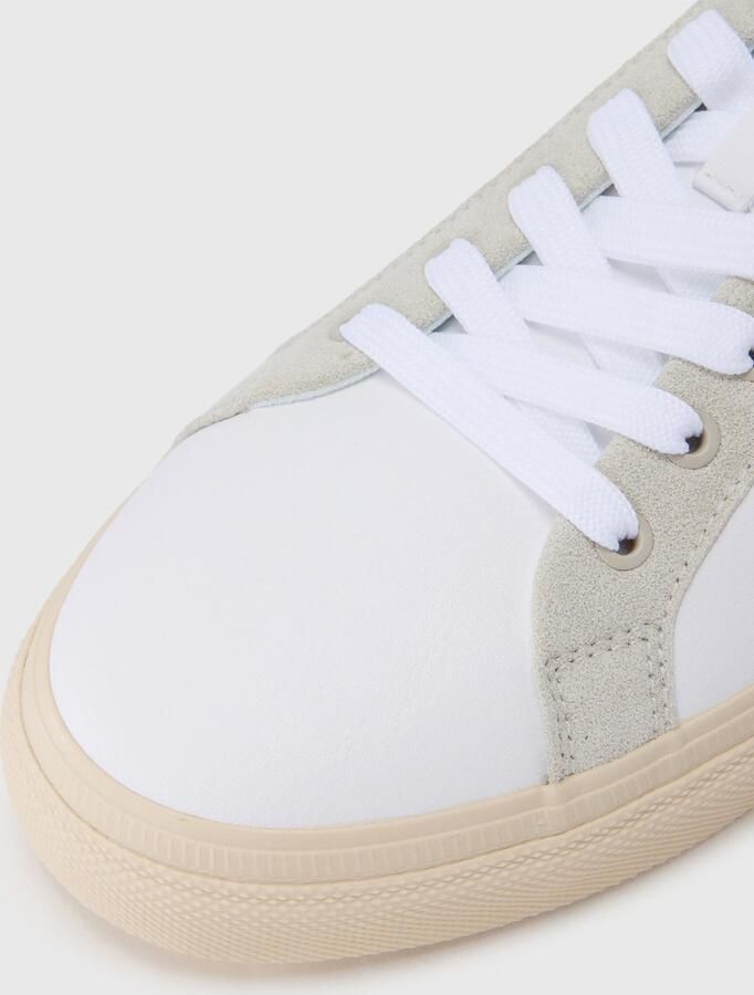 Pepe Jeans Sneakers laag 'KENTON CITY' ecru groen wit - Foto 4
