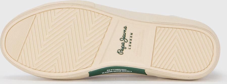 Pepe Jeans Sneakers laag 'KENTON CITY' ecru groen wit - Foto 6