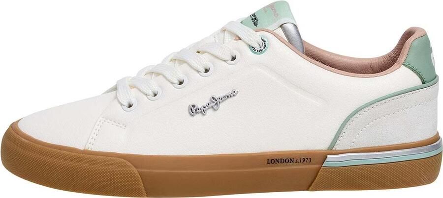 Pepe Jeans Sneakers laag 'KENTON COOL' mintgroen wit - Foto 2