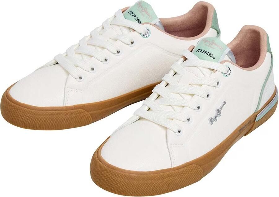 Pepe Jeans Sneakers laag 'KENTON COOL' mintgroen wit - Foto 5