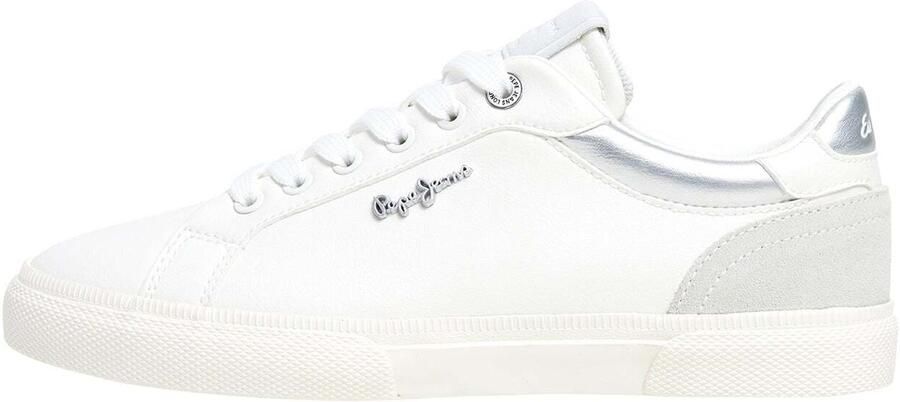 Pepe Jeans Sneakers laag 'KENTON COURT' grijs zilver wit - Foto 6