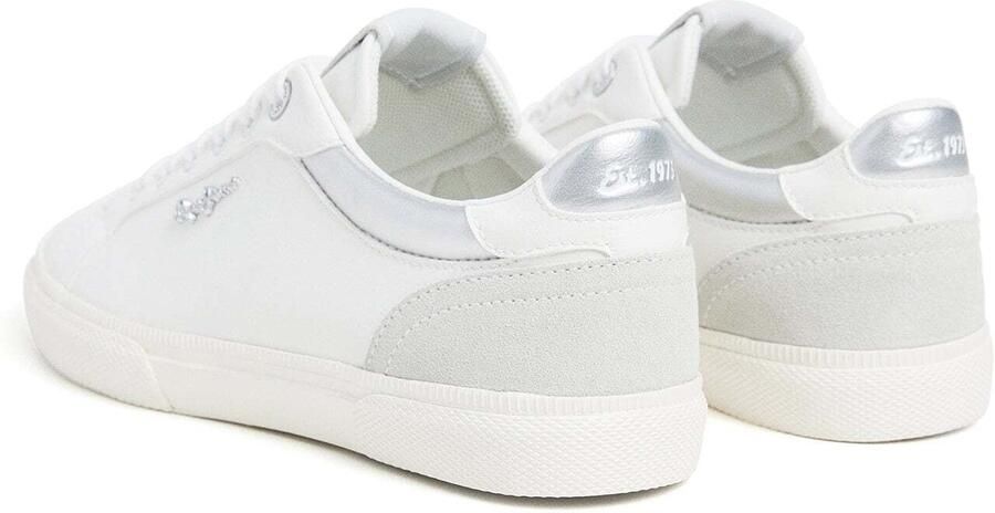 Pepe Jeans Sneakers laag 'KENTON COURT' grijs zilver wit - Foto 7