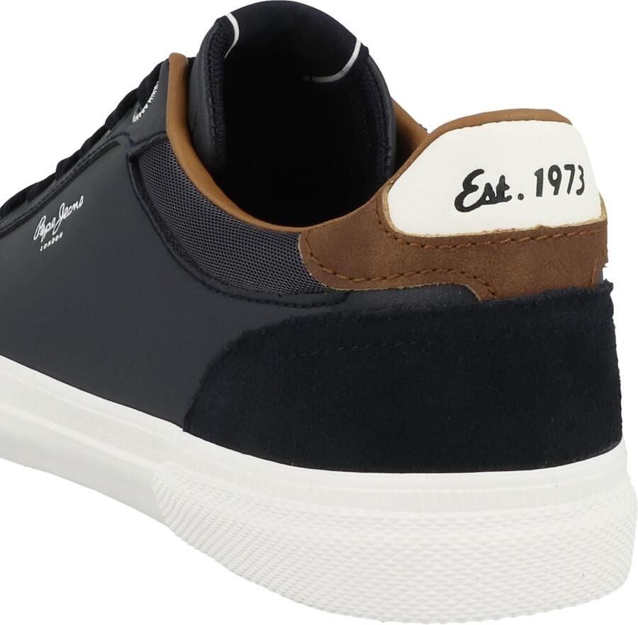 Pepe Jeans Sneakers laag 'Kenton Court' navy bruin wit - Foto 3