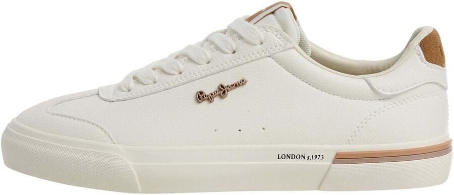 Pepe Jeans Sneakers laag 'Kenton Essence' ombergrijs wit - Foto 5