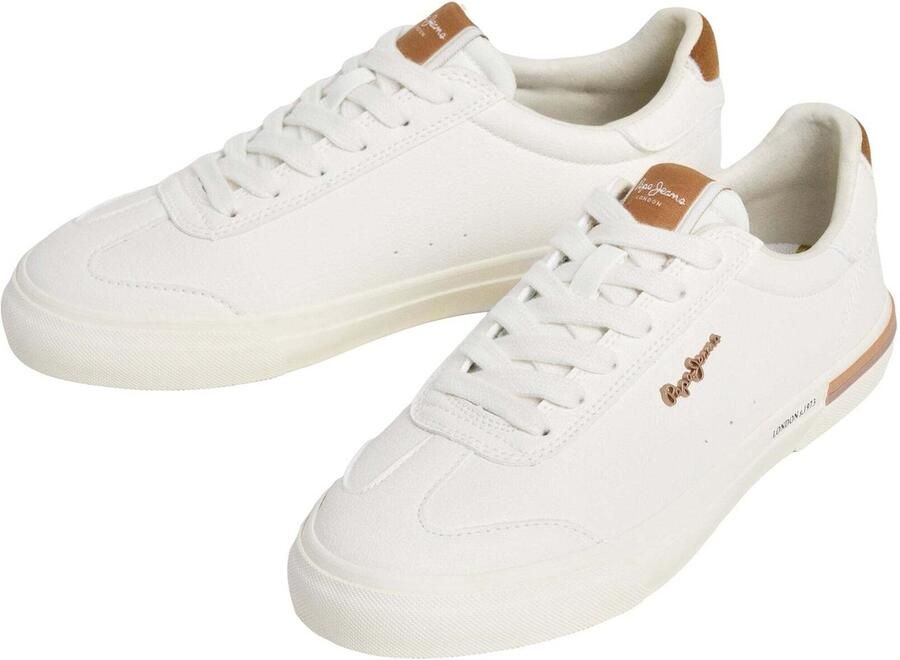 Pepe Jeans Sneakers laag 'Kenton Essence' ombergrijs wit - Foto 6