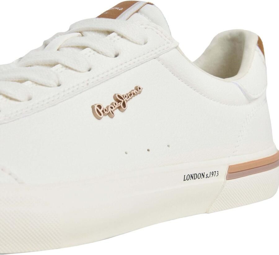 Pepe Jeans Sneakers laag 'Kenton Essence' ombergrijs wit - Foto 7
