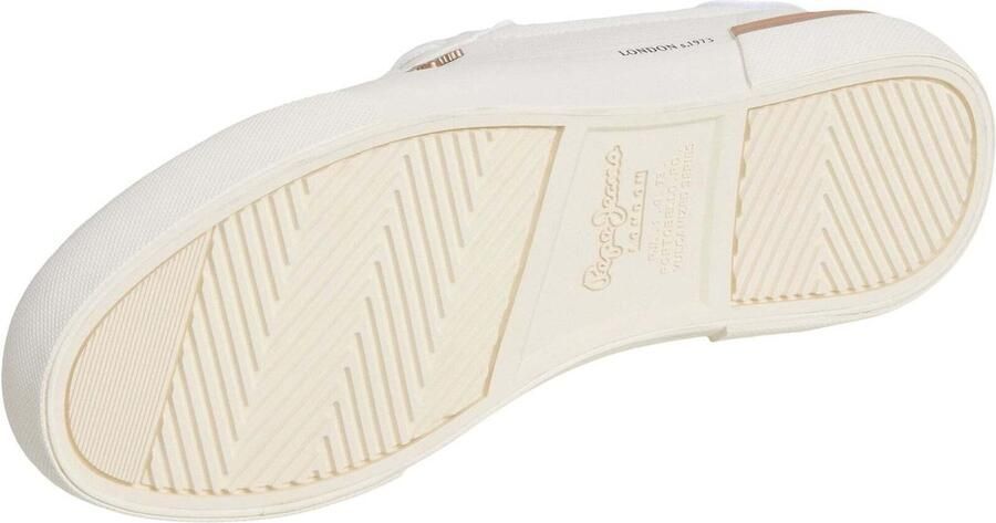 Pepe Jeans Sneakers laag 'Kenton Essence' ombergrijs wit - Foto 4