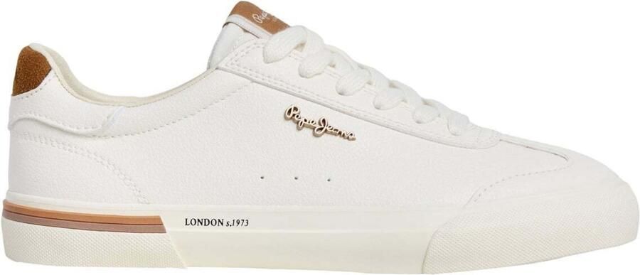 Pepe Jeans Sneakers laag 'Kenton Essence' ombergrijs wit