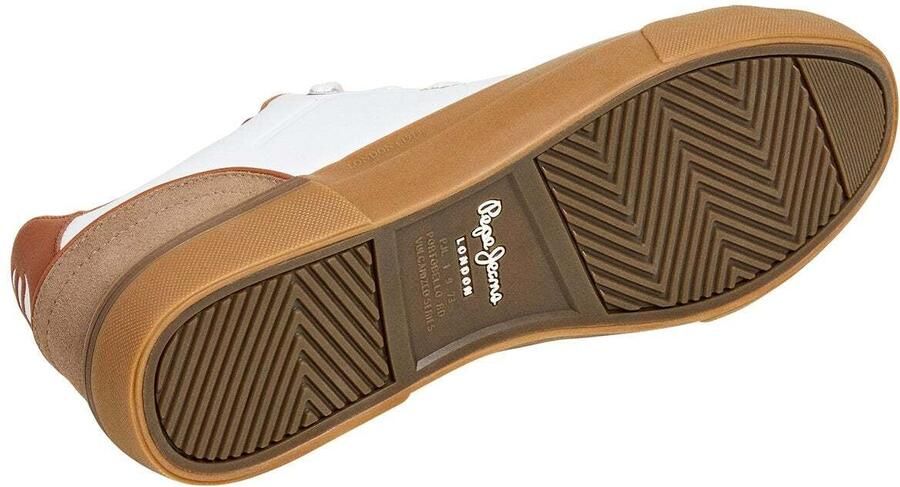 Pepe Jeans Sneakers laag 'Kenton Once' bruin wit - Foto 3