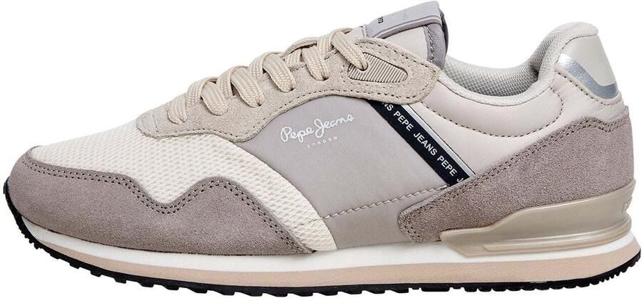 Pepe Jeans Sneakers laag 'LONDON' grijs taupe