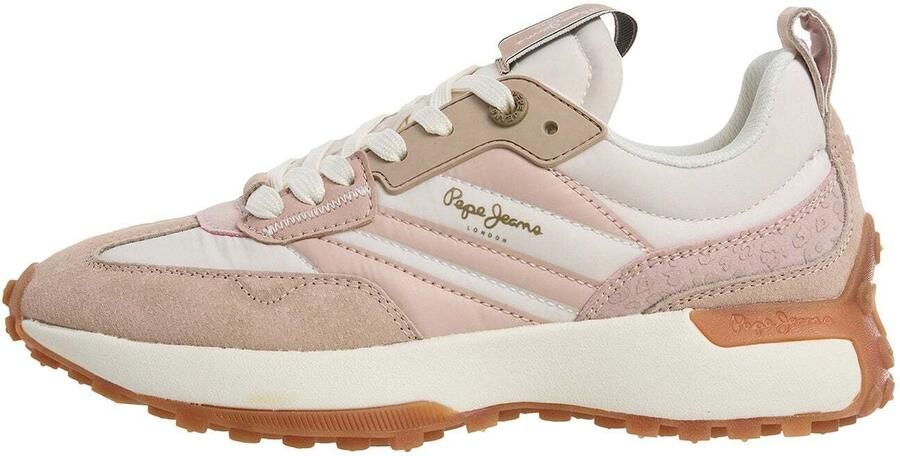 Pepe Jeans Sneakers laag ' LUCKY' ecru pink