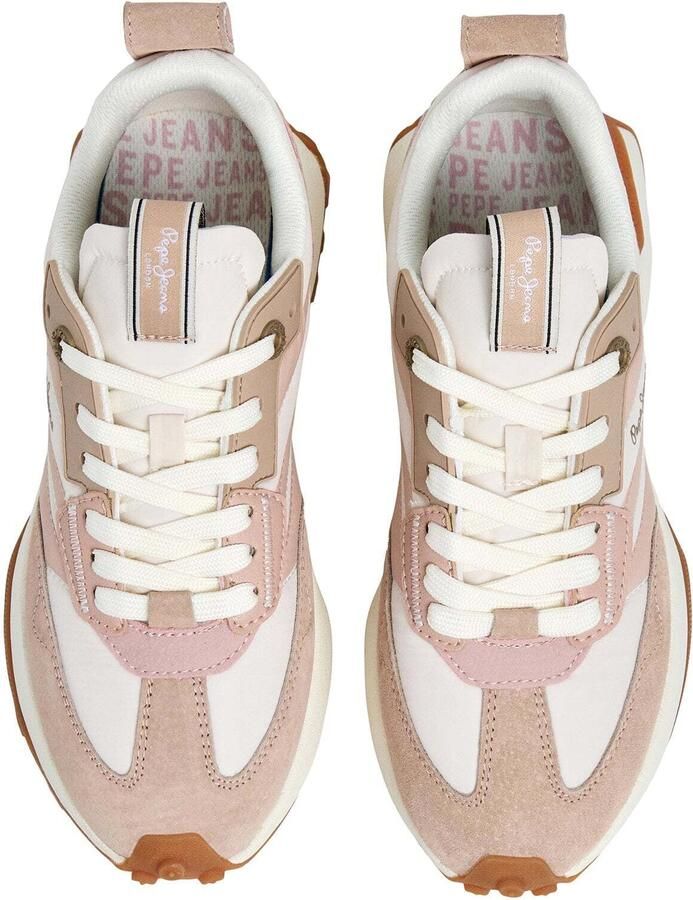 Pepe Jeans Sneakers laag ' LUCKY' ecru pink - Foto 4