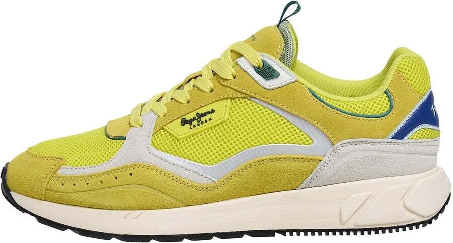 Pepe Jeans Sneakers laag 'MARLON SPORTY' blauw limoen wit