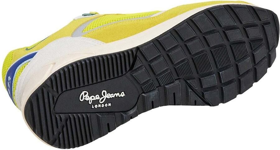 Pepe Jeans Sneakers laag 'MARLON SPORTY' blauw limoen wit - Foto 5