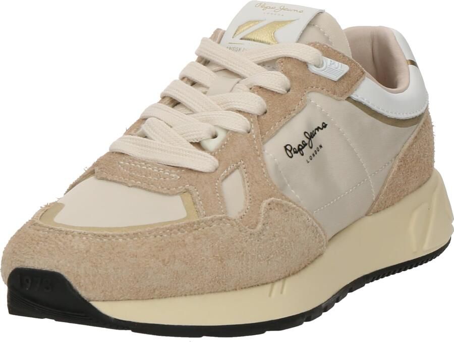 Pepe Jeans Sneakers laag 'Marlon Vibe' sand zwart wit - Foto 2