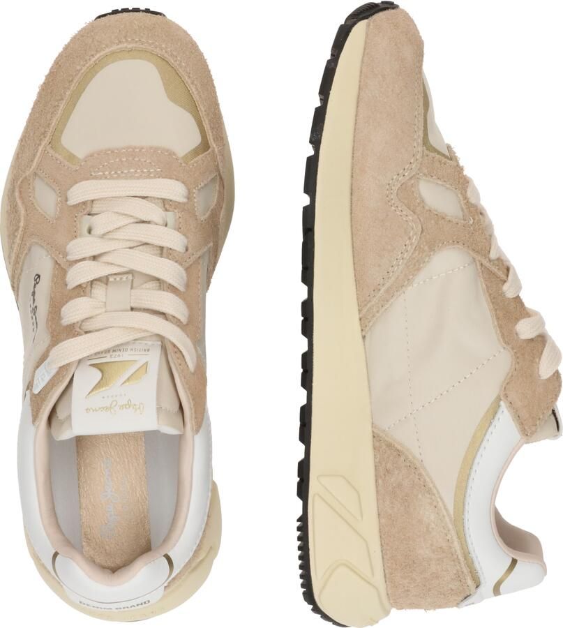 Pepe Jeans Sneakers laag 'Marlon Vibe' sand zwart wit - Foto 3