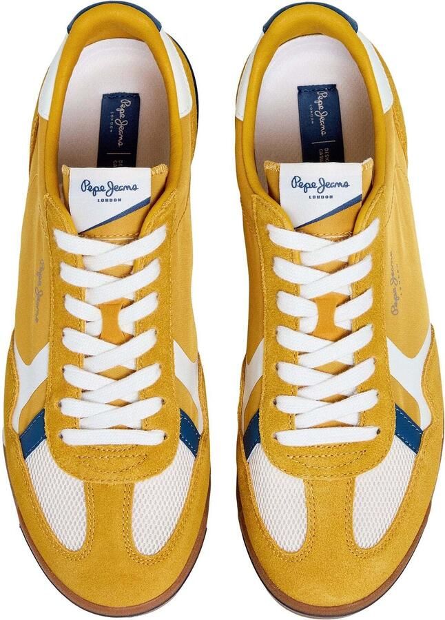 Pepe Jeans Sneakers laag 'Marvin College' geel wit - Foto 4