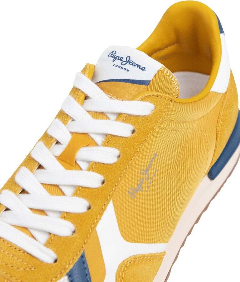 Pepe Jeans Sneakers laag 'Marvin College' geel wit - Foto 2