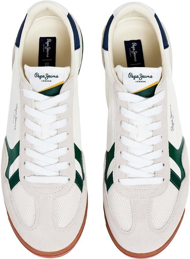 Pepe Jeans Sneakers laag 'Marvin College' navy lichtgrijs smaragd offwhite - Foto 4