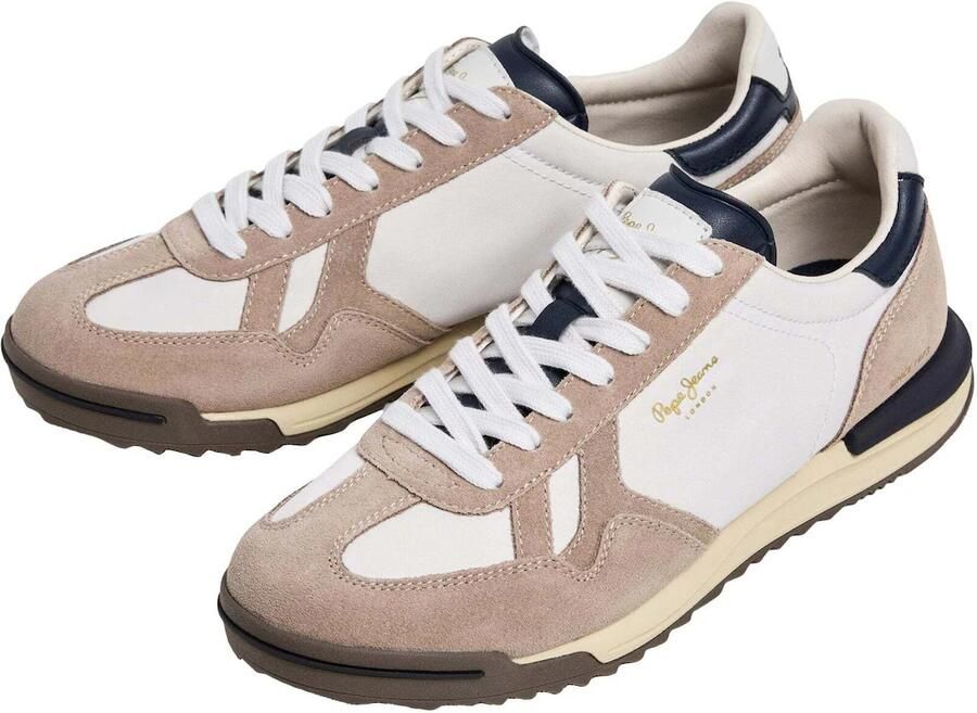 Pepe Jeans Sneakers laag 'Marvin Edition M' beige wit - Foto 3