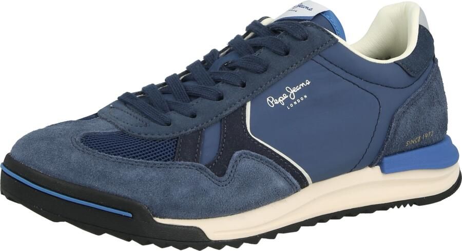 Pepe Jeans Sneakers laag 'Marvin Match' marine saffier wit