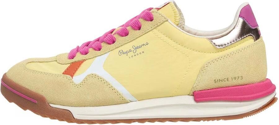 Pepe Jeans Sneakers laag 'Marvin Road' geel honing lila zilver - Foto 2