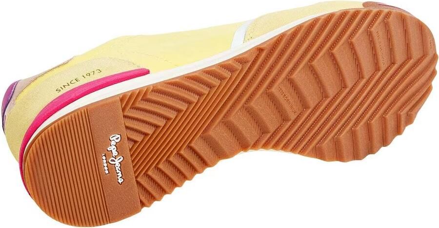 Pepe Jeans Sneakers laag 'Marvin Road' geel honing lila zilver - Foto 7