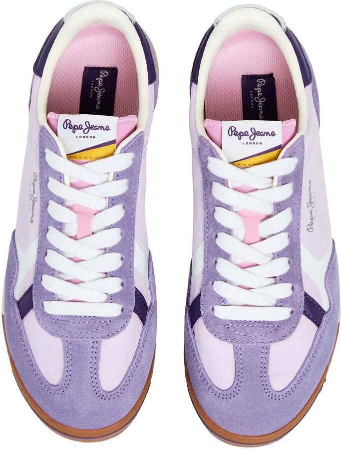 Pepe Jeans Sneakers laag 'Marvin Road' lila lavendel wit - Foto 4