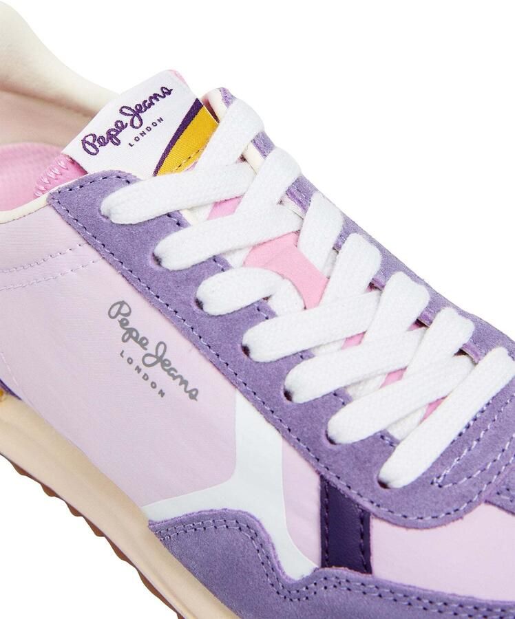 Pepe Jeans Sneakers laag 'Marvin Road' lila lavendel wit - Foto 2