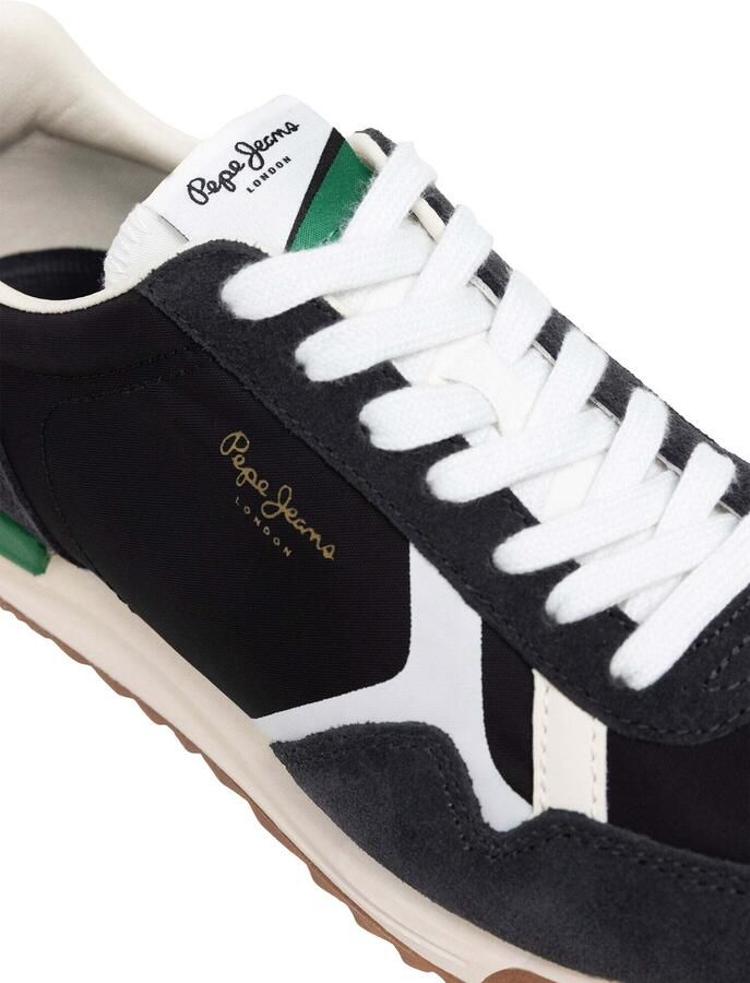 Pepe Jeans Sneakers laag 'Marvin Road' zwart wit - Foto 6