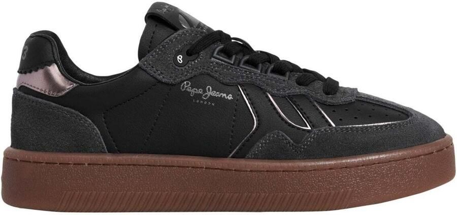 Pepe Jeans Sneakers laag 'Maya' zilvergrijs zwart - Foto 5