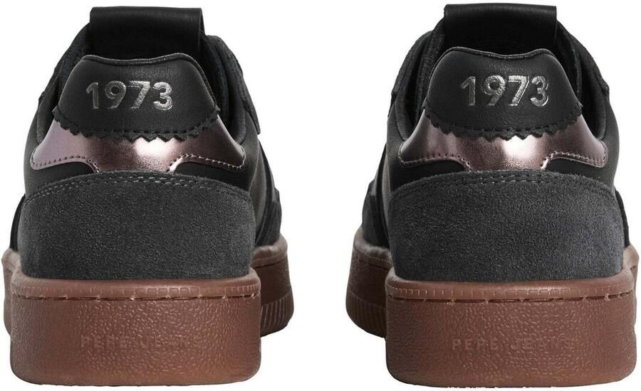 Pepe Jeans Sneakers laag 'Maya' zilvergrijs zwart - Foto 4