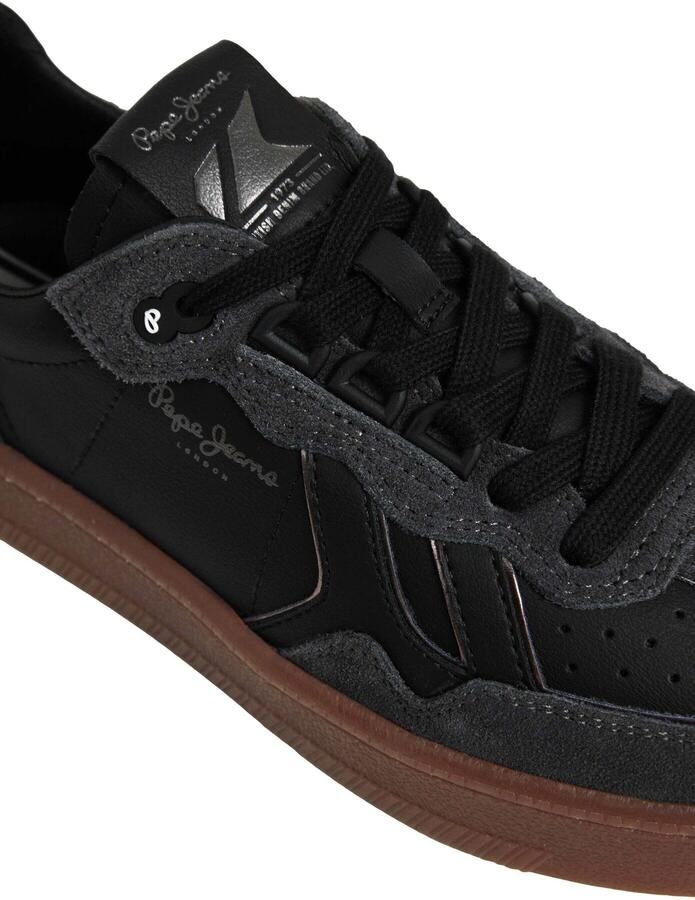 Pepe Jeans Sneakers laag 'Maya' zilvergrijs zwart - Foto 2