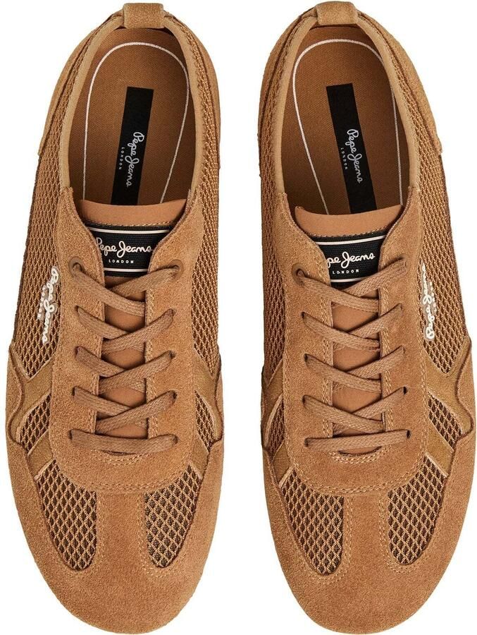 Pepe Jeans Sneakers laag 'Noa Net' karamel - Foto 5