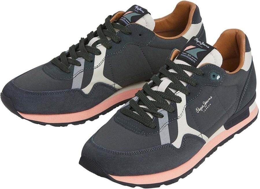 Pepe Jeans Sneakers laag pink zwart wit - Foto 7