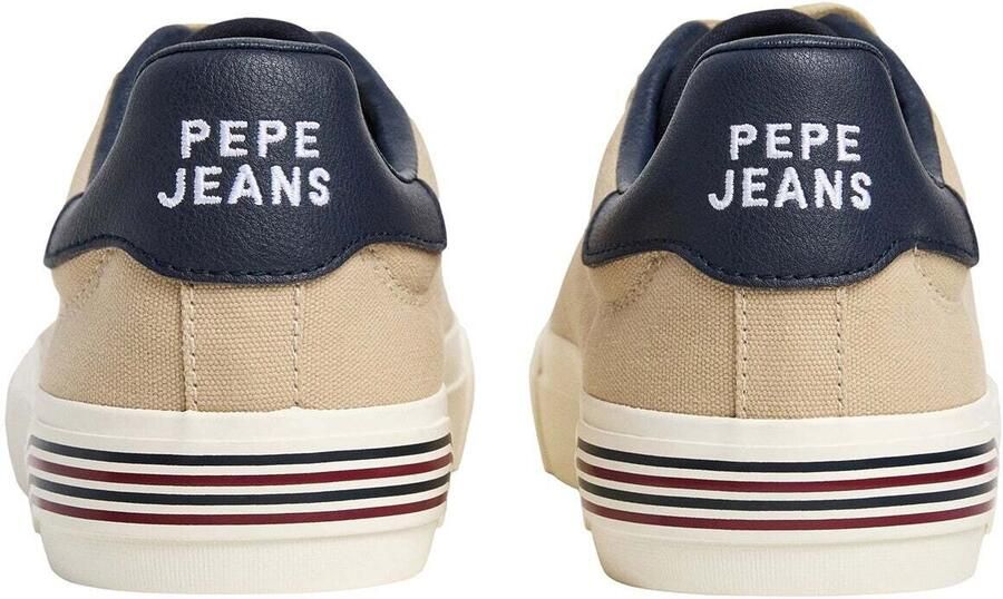 Pepe Jeans Sneakers laag 'Taylor Break' beige crème donkerblauw bloedrood - Foto 5