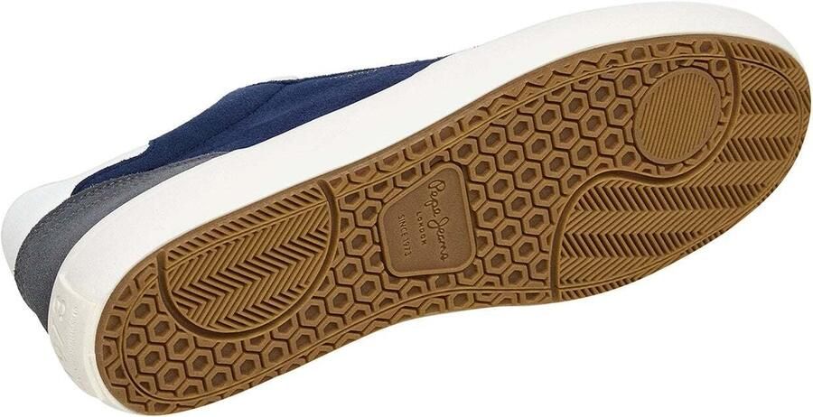 Pepe Jeans Sneakers laag 'Travis City' marine grijs rood - Foto 3