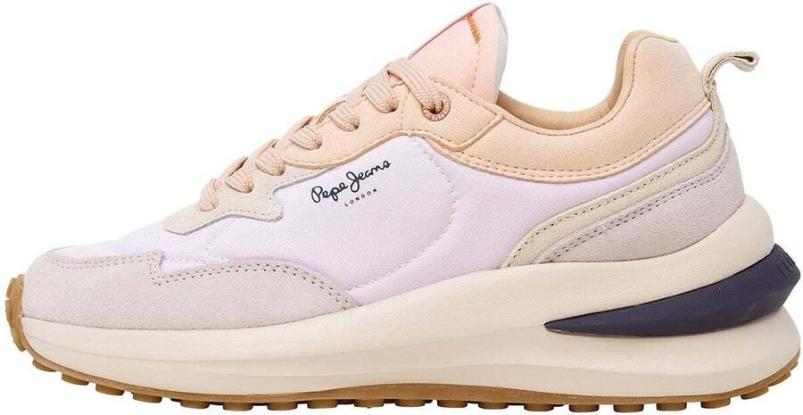 Pepe Jeans Sneakers laag 'Winslow' beige nude pasteloranje wit