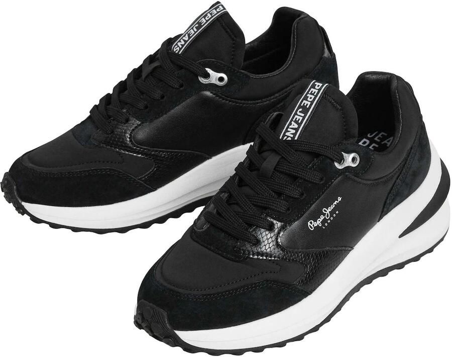 Pepe Jeans Sneakers laag 'Winslow Snake' zwart - Foto 3