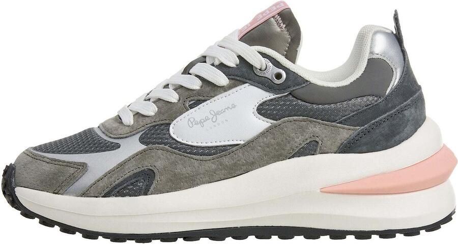 Pepe Jeans Sneakers laag 'Winslow Soft' grijs donkergrijs wit - Foto 3