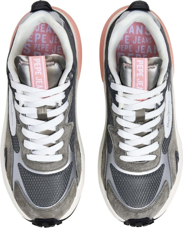 Pepe Jeans Sneakers laag 'Winslow Soft' grijs donkergrijs wit - Foto 5
