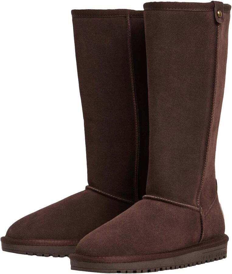 Pepe Jeans Snowboots 'Diss Heritage' bruin - Foto 2