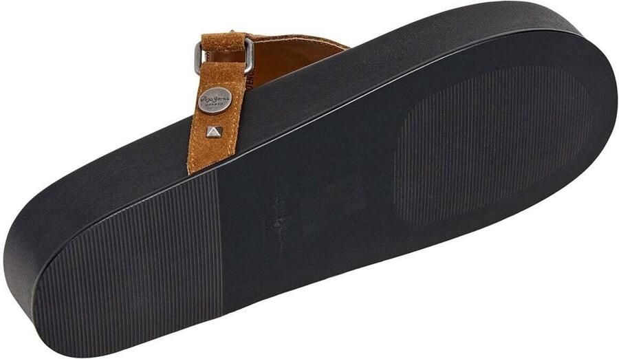 Pepe Jeans Teenslipper mokka - Foto 5