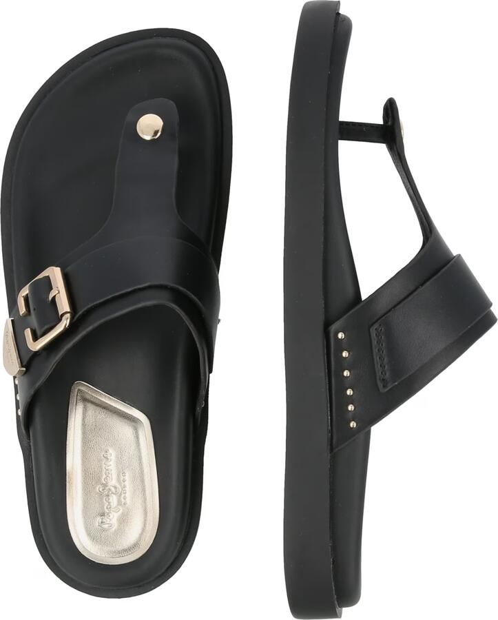 Pepe Jeans Teenslipper 'SADE' zwart - Foto 2