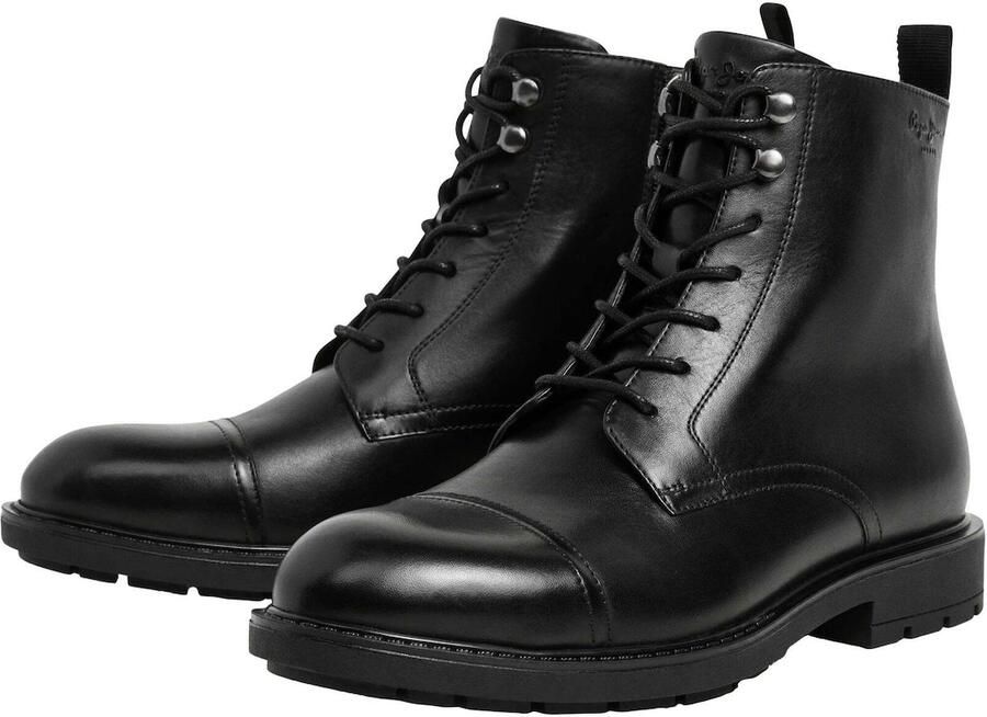 Pepe Jeans Veterboots 'Hunters North' zwart - Foto 4